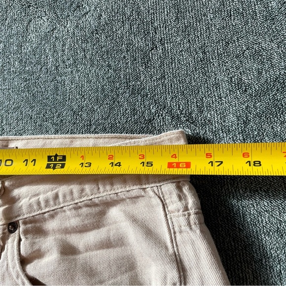 Avage Denim Beige Waterman Jeans Size 32 - Picture 7 of 12